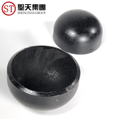 Accessorio per tubi nero di acciaio al carbonio del cappuccio Sch40 di Asme B16.9 6 DN15-3000