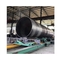 Tubo d'acciaio ricoprente esterno di 3LPE 2200mm SSAW per il sistema a acqua