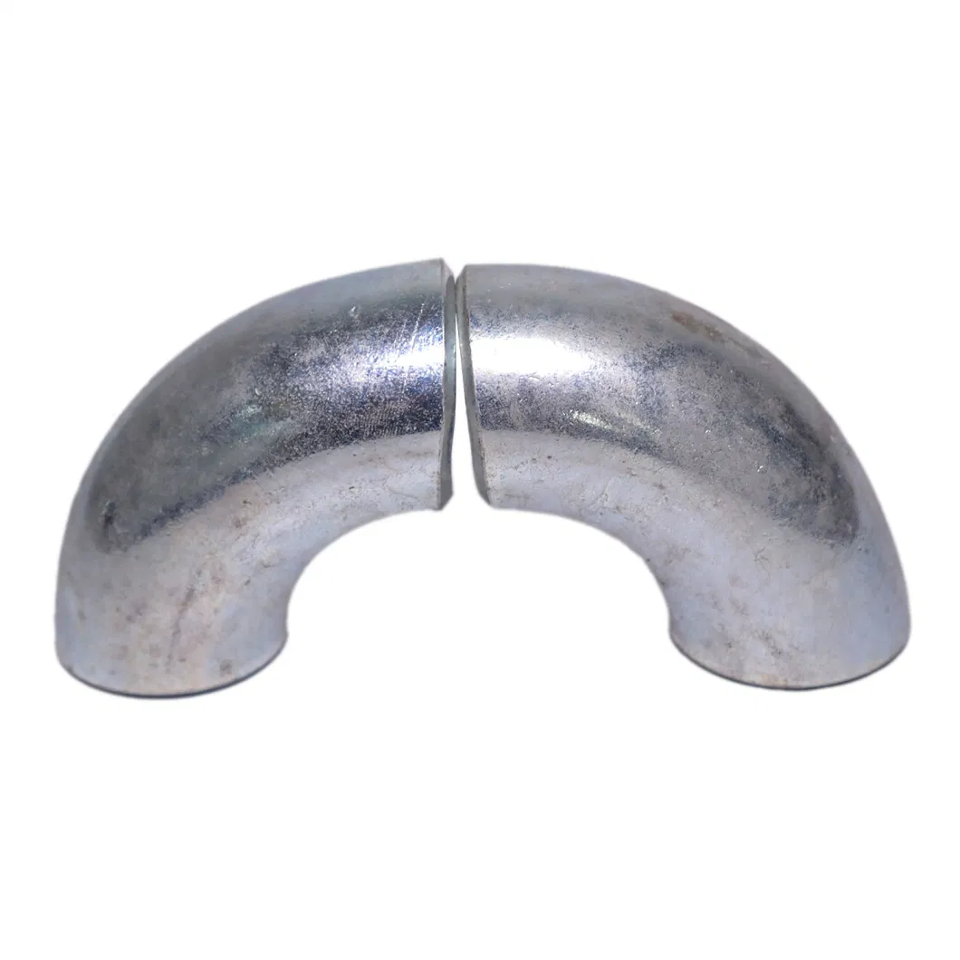 Accessori per tubi di acciaio inossidabile della saldatura di testa 45 60 gomito di Seamlesss di 90 gradi