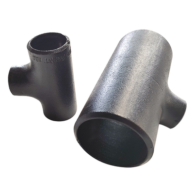 Acciaio al carbonio Asme B16.9 Pipe Fitting Tee senza cuciture dritto / riducendo 1/2 pollice