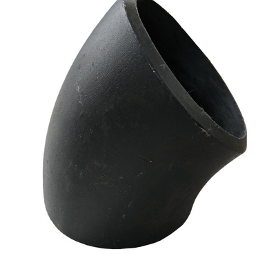 Accessorio per tubi saldato estremità del acciaio al carbonio del gomito di ISO9001 ASME B16.9 Wpb A234
