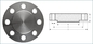 Flange di piatto di superficie del acciaio al carbonio di BLRF ISO9000 ASME B16.5
